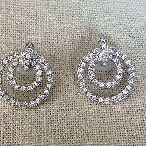 Vintage Nolan Miller Triple Circle Earrings